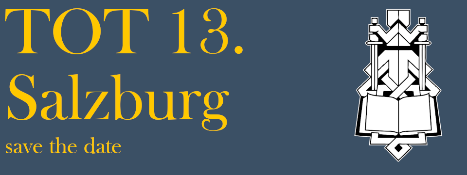 TOT 13 in Salzburg [save the date]