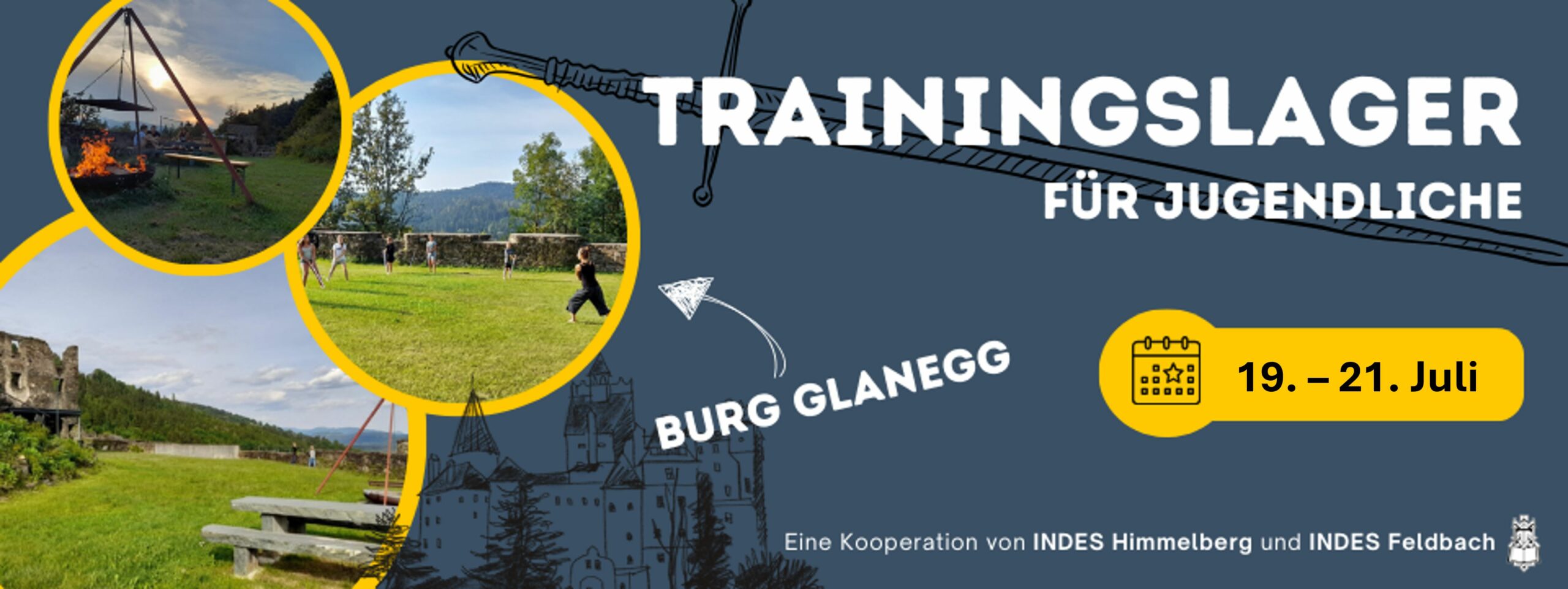 Jugendlager Glanegg 2026 @ Burg Glanegg | Mautbrücken | Kärnten | Österreich